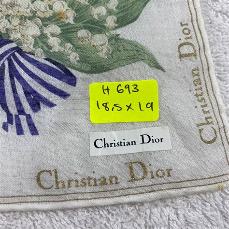 vintage christian dior handkerchief|Christian Dior silk scarf price.